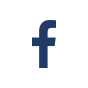 Facebook social media logo in white