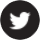 Twitter social media logo in black