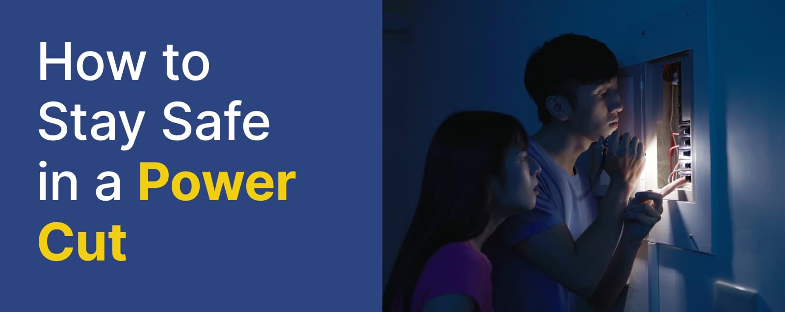 How to stay safe in a power cut