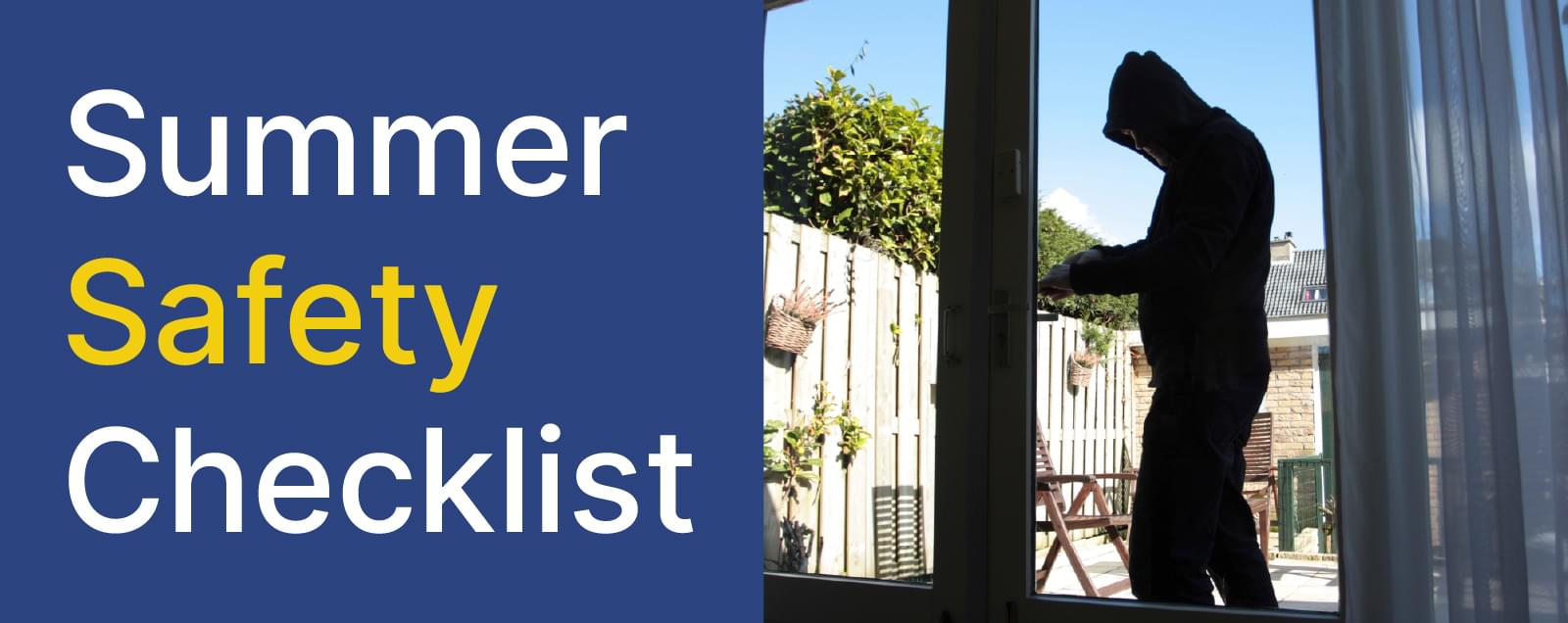 Summer safety checklist