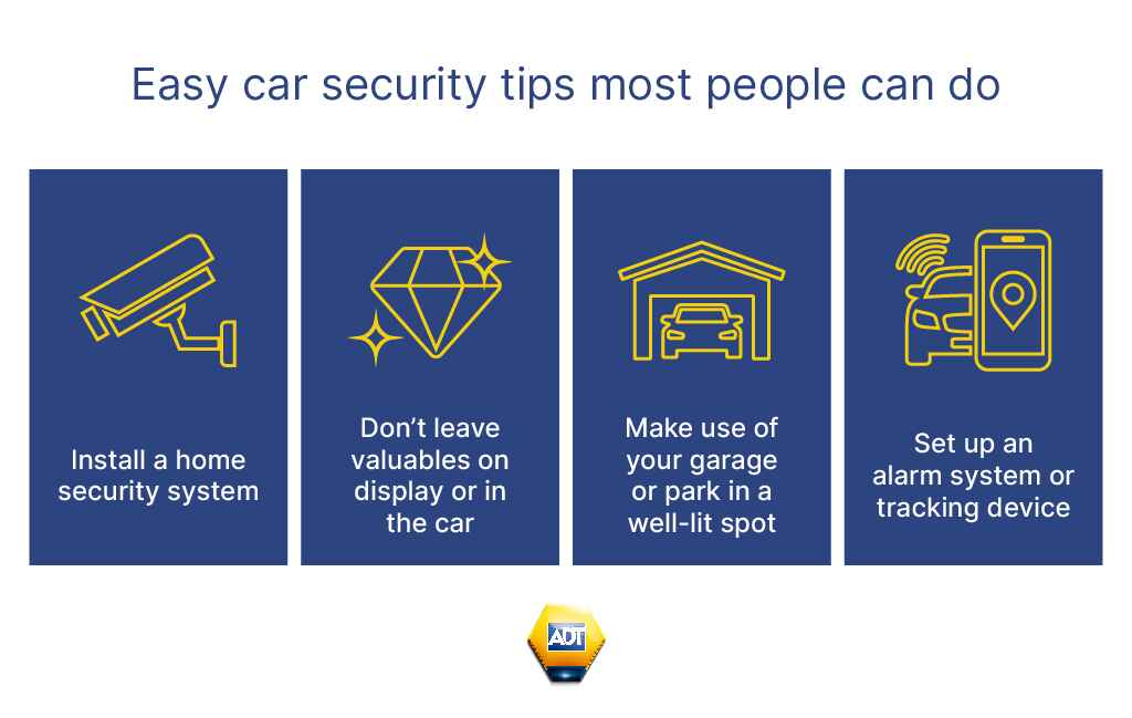 Easy car security tips most people can do