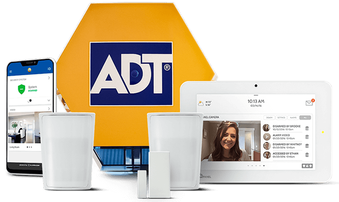 ADT security devices and services