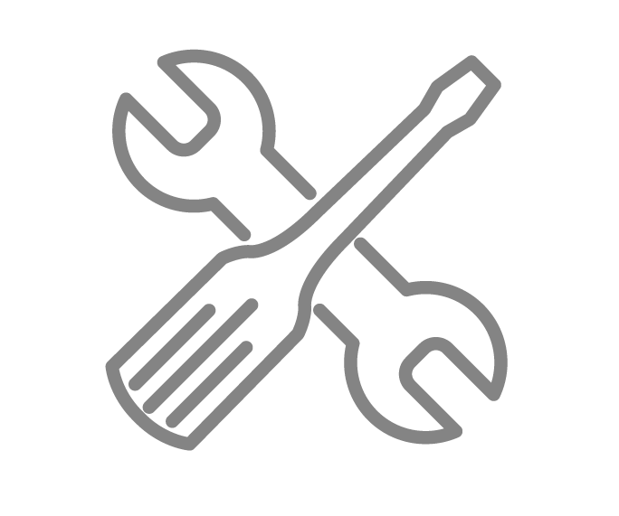 Screwdriver and spanner icon