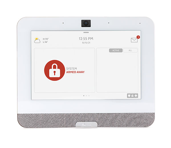 Security system interface panel